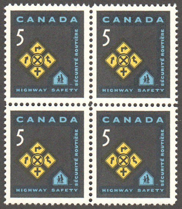 Canada Scott 447 MNH Block - Click Image to Close